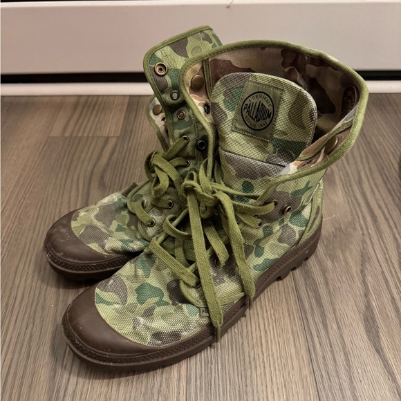 Palladium Men’s baggy camo boot - Picture 3 of 4